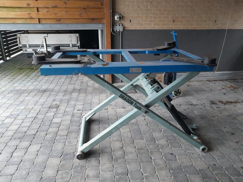 Schaarlift met hydraulische pomp, Auto diversen, Ophalen