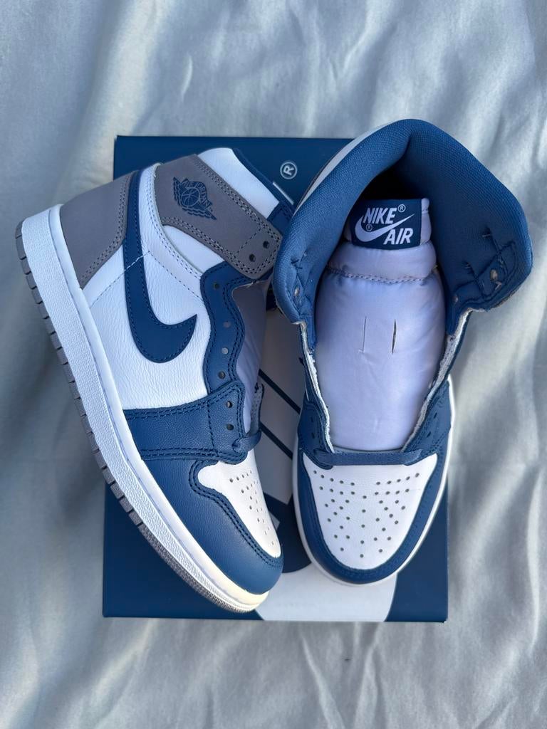 Air Jordan 1 High True Blue - Maat 38, Kleding | Dames, Schoenen, --, Blauw, Nieuw, Ophalen of Verzenden