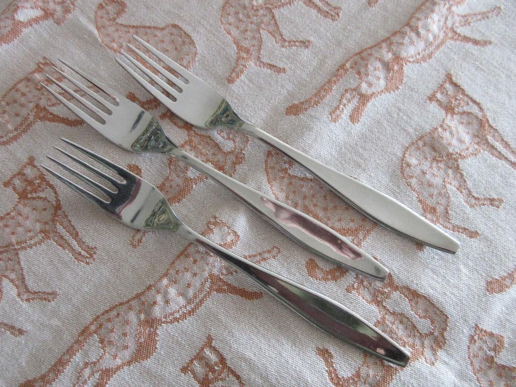 Gero Zilmeta 18-10 Dinervorken t.e.a.b., Huis en Inrichting, Keuken | Bestek, Ophalen of Verzenden, Gebruikt, Rvs of Chroom, Vaatwasserbestendig