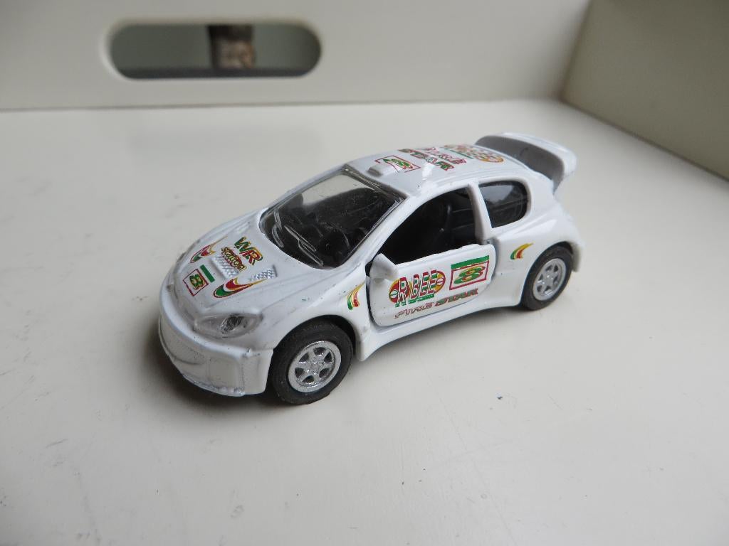 Made in China Peugeot 206 Rally WRC, Ophalen of Verzenden, Zo goed als nieuw, Auto
