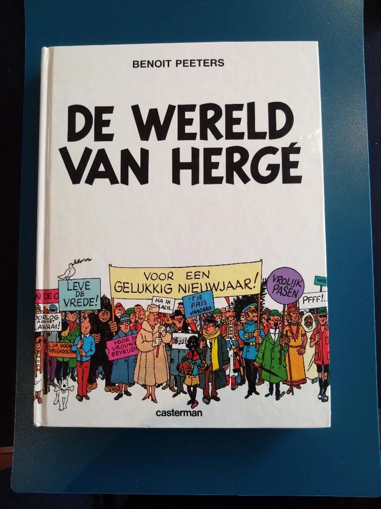 De Wereld van Hergé - Benoit Peeters, Eén stripboek, Ophalen, Zo goed als nieuw, Hergé