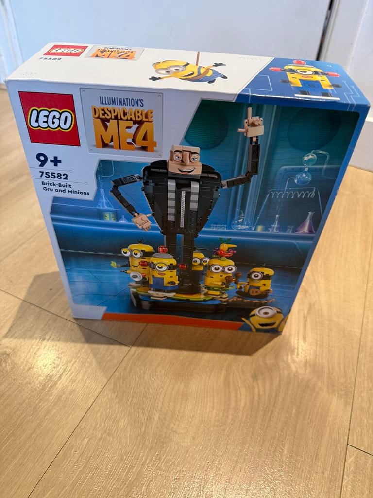 LEGO Despicable Me 4 - Bouwbare Gru en Minions - 75582, Overige thema's, Lego, Nieuw, Ophalen of Verzenden