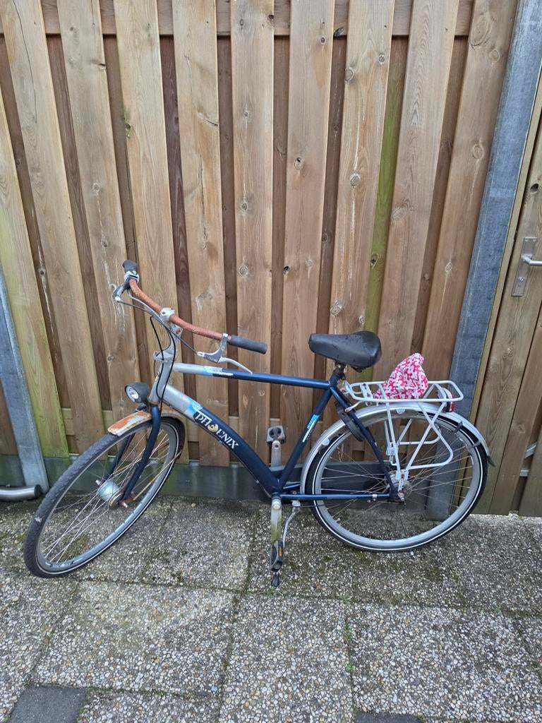 Phoenix Herenfiets - Rijdt Goed - Frame maat 55cm, Fietsen en Brommers, Gebruikt, Versnellingen, 53 tot 57 cm, Ophalen