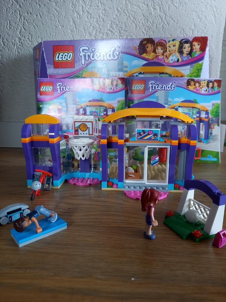 Lego Friends Heartlake Sportschool 41312, Ophalen, Zo goed als nieuw, Complete set, Lego