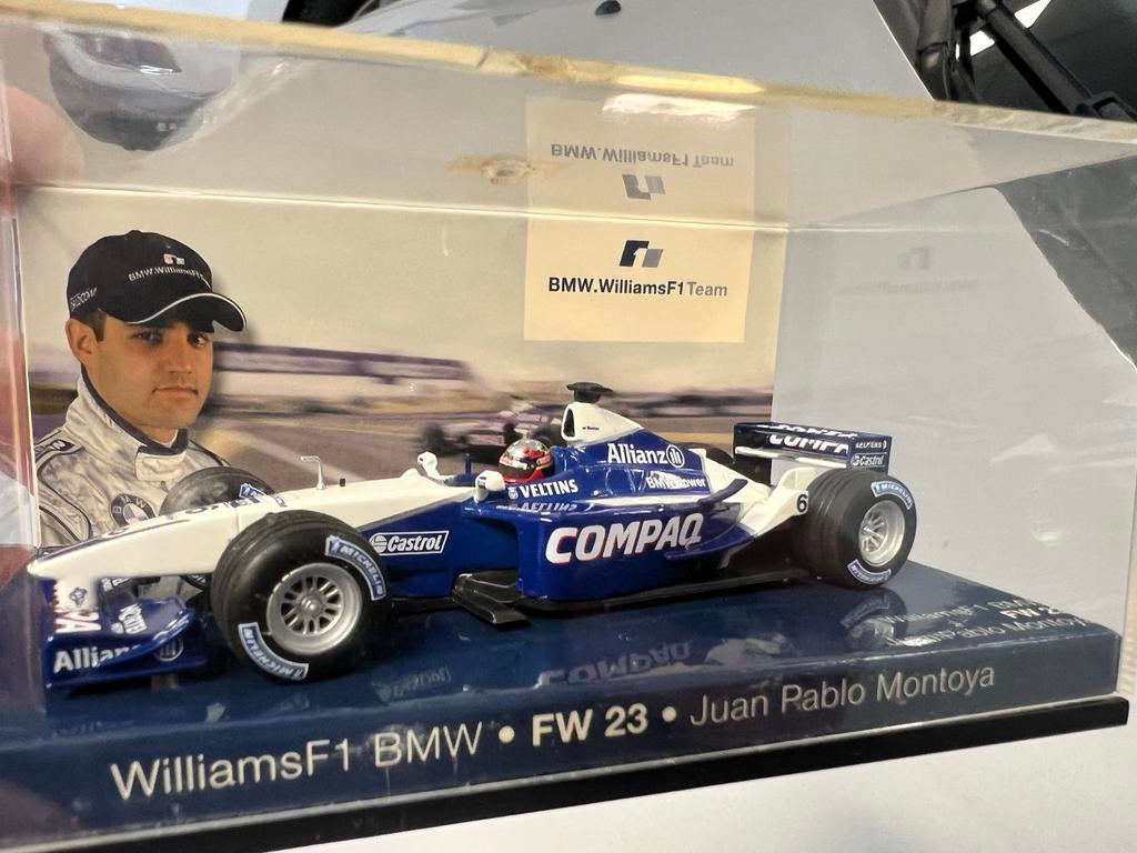 WilliamsF1 BMW FW23 Juan Pablo Montoya 1:43, Ophalen of Verzenden, Zo goed als nieuw, Formule 1
