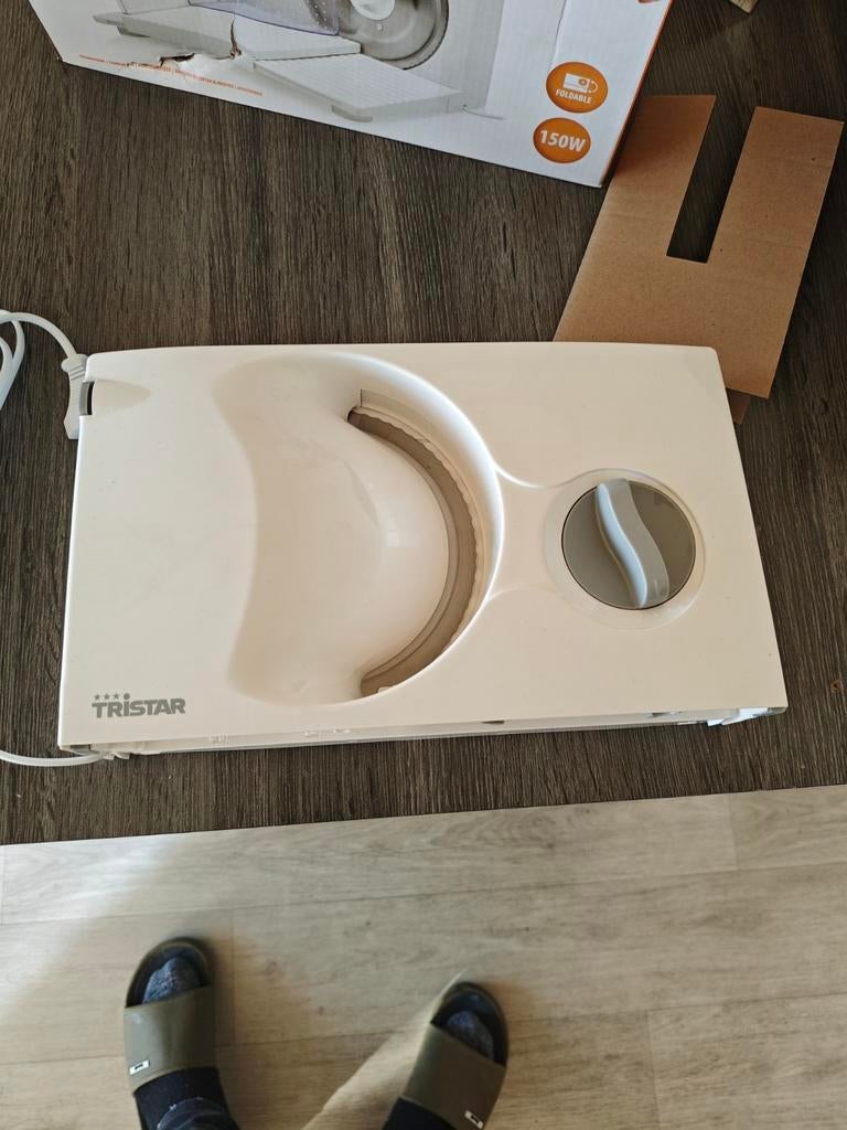 Tristar Voedselsnijmachine 150W - Opvouwbaar nieuw, Ophalen of Verzenden