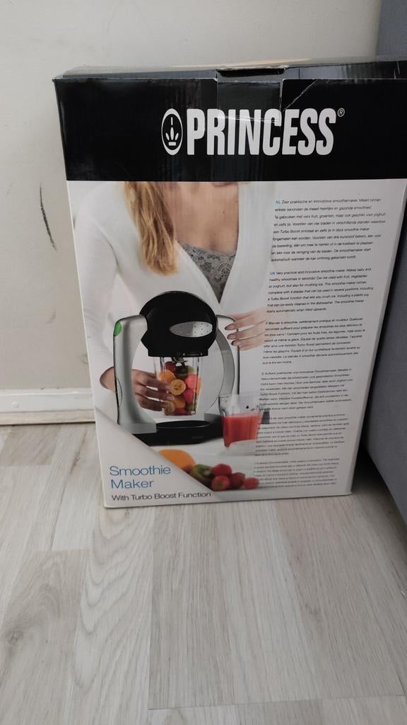 Princess Smoothie Maker met Turbo Boost Functie, Ophalen of Verzenden, Nieuw, Blender
