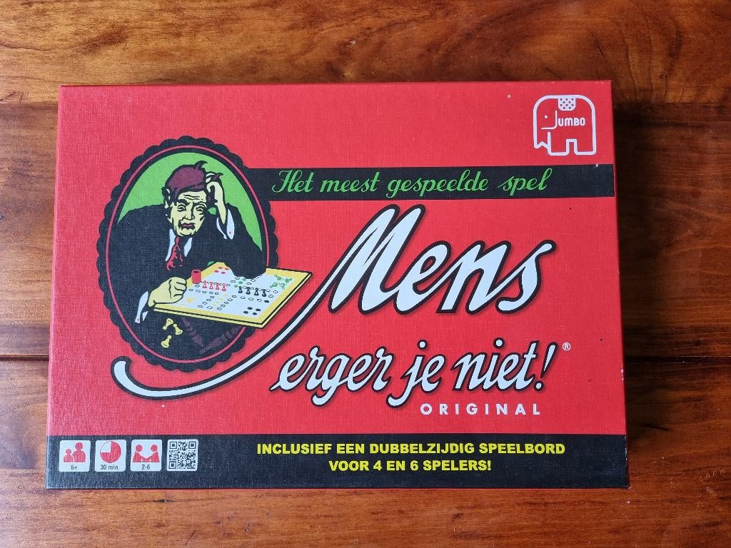 Mens erger je niet Original, Ophalen of Verzenden, Zo goed als nieuw