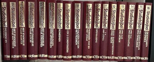 StudieBijbel Nieuwe Testament; compleet in 17 delen, Ophalen of Verzenden, Zo goed als nieuw