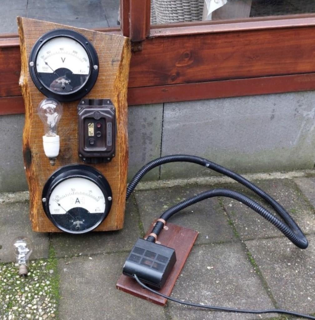 Nostalgisch elektrisch schakelbord, Ophalen of Verzenden