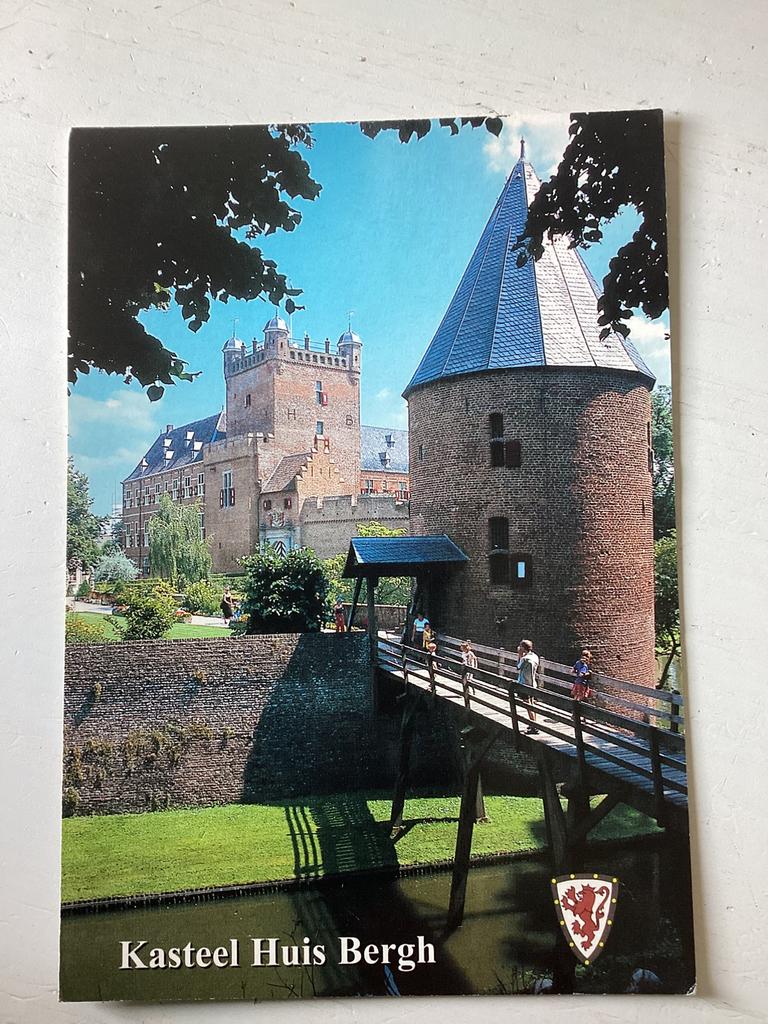 Ansichtkaart Kasteel Huis Bergh ‘s-Heerenloo, Verzenden, 1980 tot heden, Gelopen, Gelderland