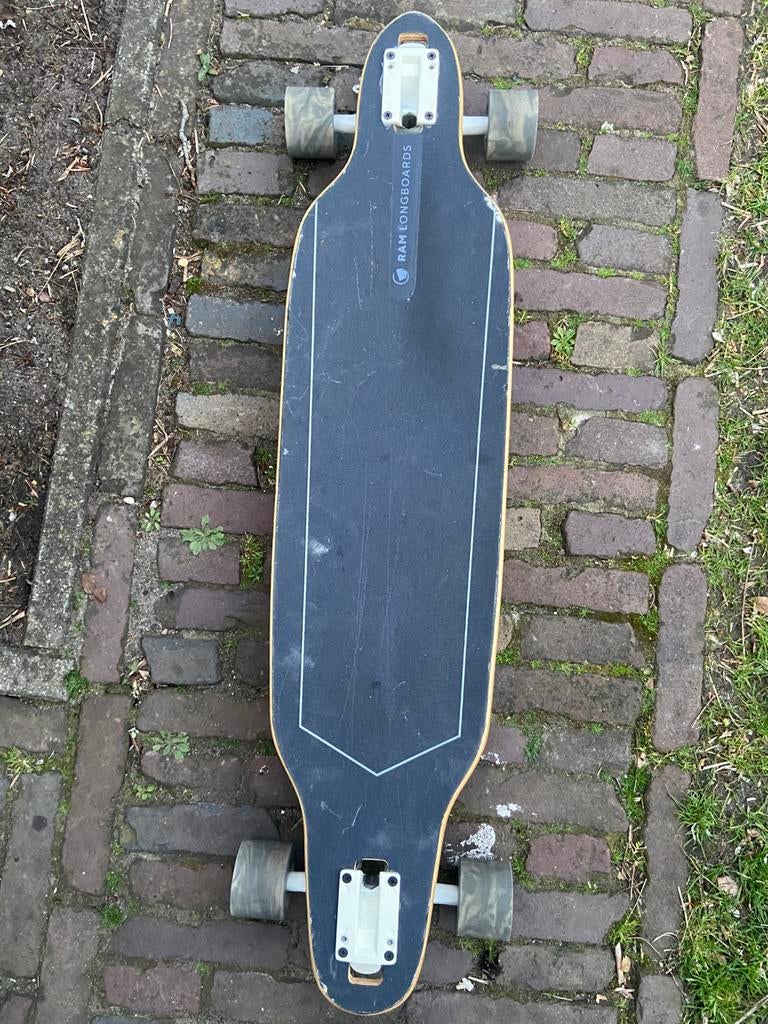 Ram longboard, Sport en Fitness, Skateboarden, Ophalen of Verzenden, Zo goed als nieuw, Longboard
