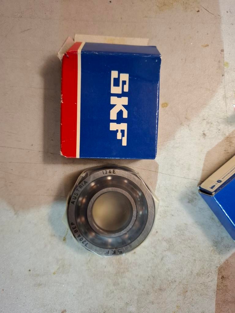 SKF 7204 BEP lagers 12 stuks, Ophalen of Verzenden, Lagers, Lagers, Lager