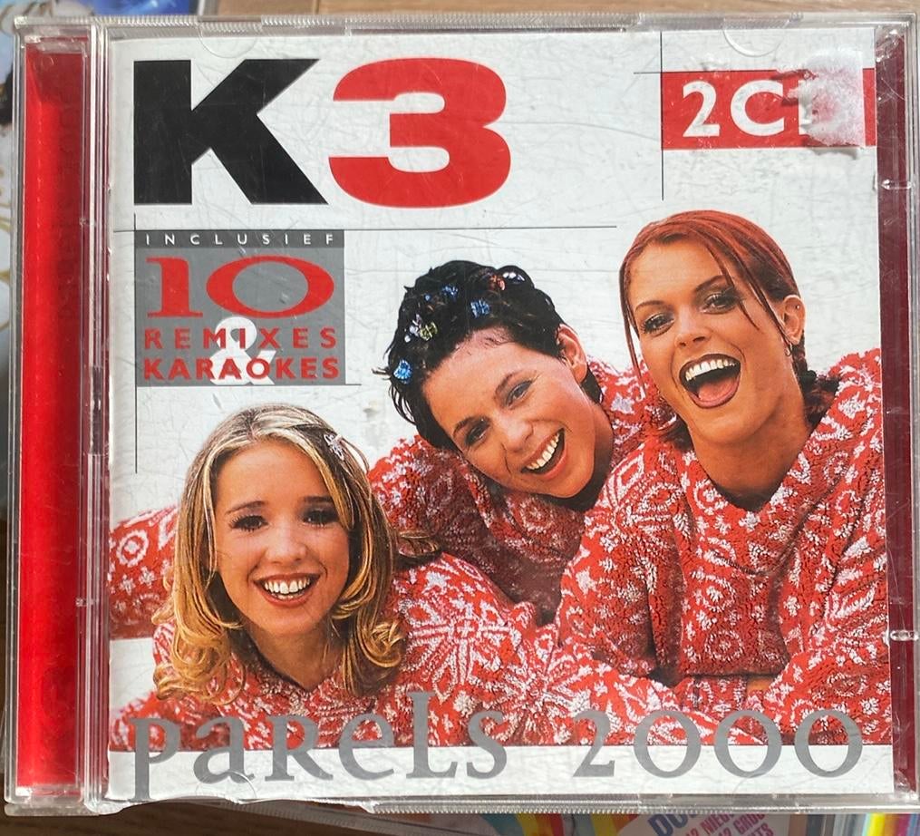 K3 2 cd parels 2000, Cd's en Dvd's, Ophalen of Verzenden, Zo goed als nieuw