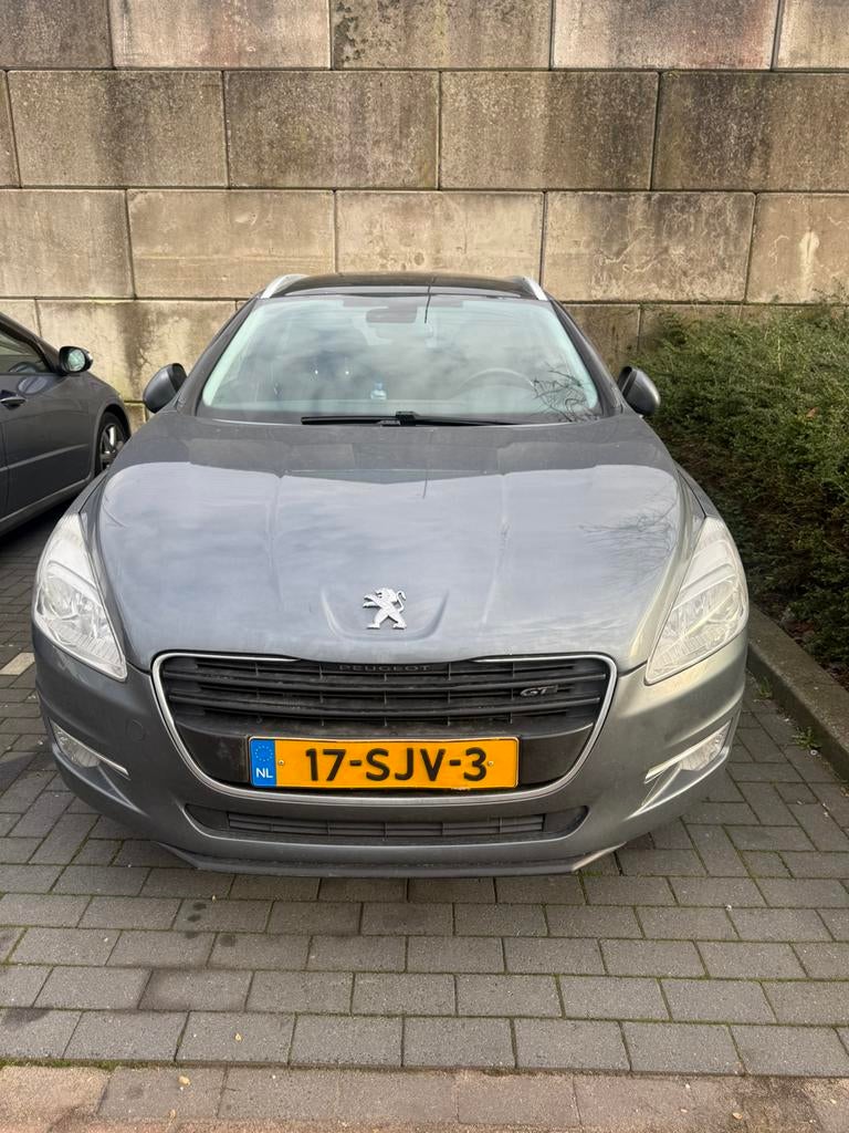 Peugeot 508 1.6 THP SW 2011 Grijs GT, Auto's, Voorwielaandrijving, 745 kg, 1800 kg, Origineel Nederlands