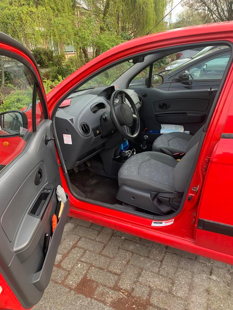 Chevrolet Matiz 0.8 2006 Rood, Voorwielaandrijving, Stof, Particulier, 3 cilinders