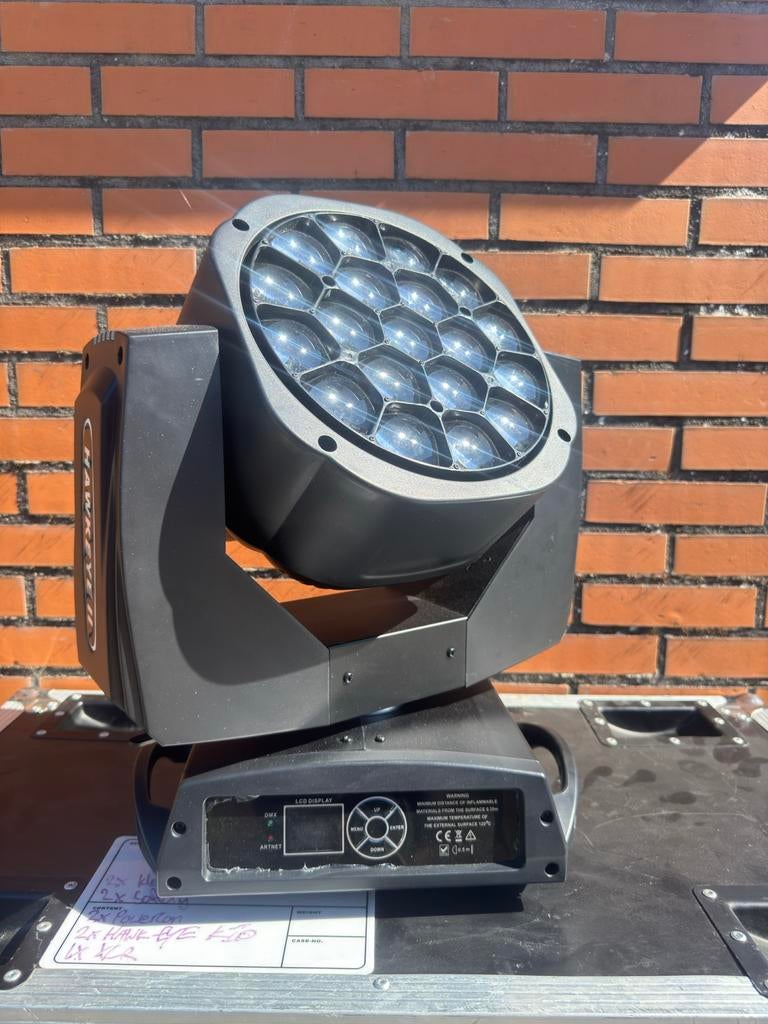 2x Wash movinghead, Muziek en Instrumenten, Licht en Laser, Ophalen of Verzenden, Zo goed als nieuw, Licht