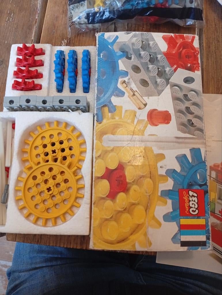 Vintage LEGO System 802 Tandwielen Set - Compleet met Doos, Ophalen of Verzenden
