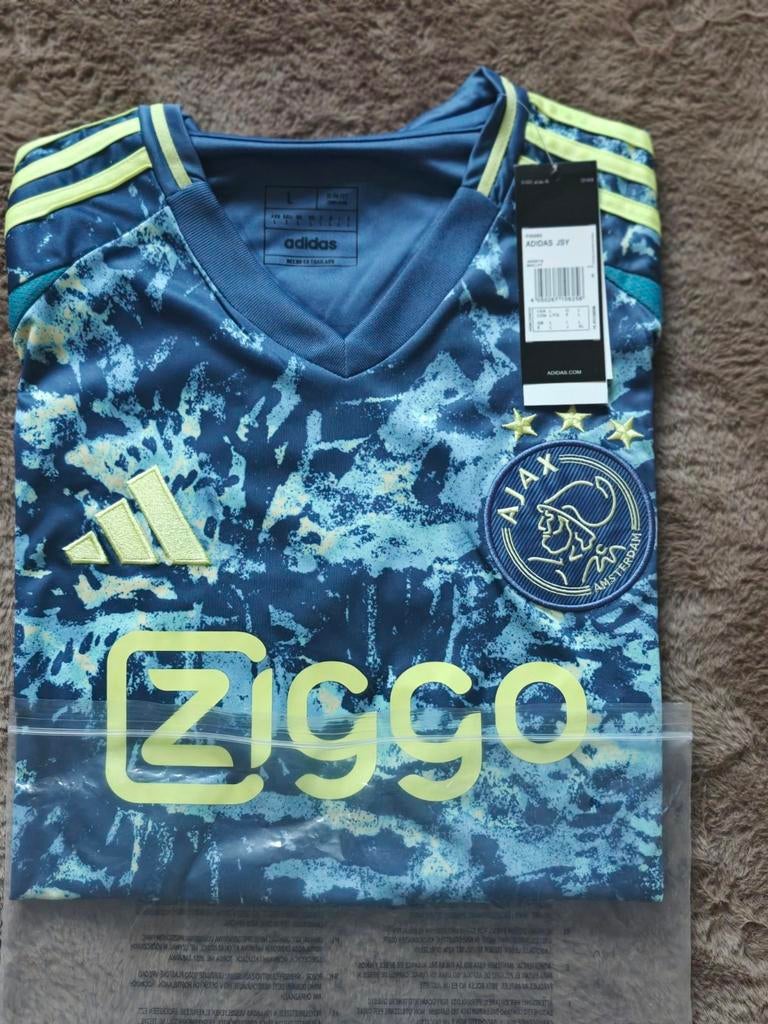 Origineel T-shirt van Ajax Maat L, Sport en Fitness, Voetbal, Ophalen of Verzenden, Nieuw, Shirt