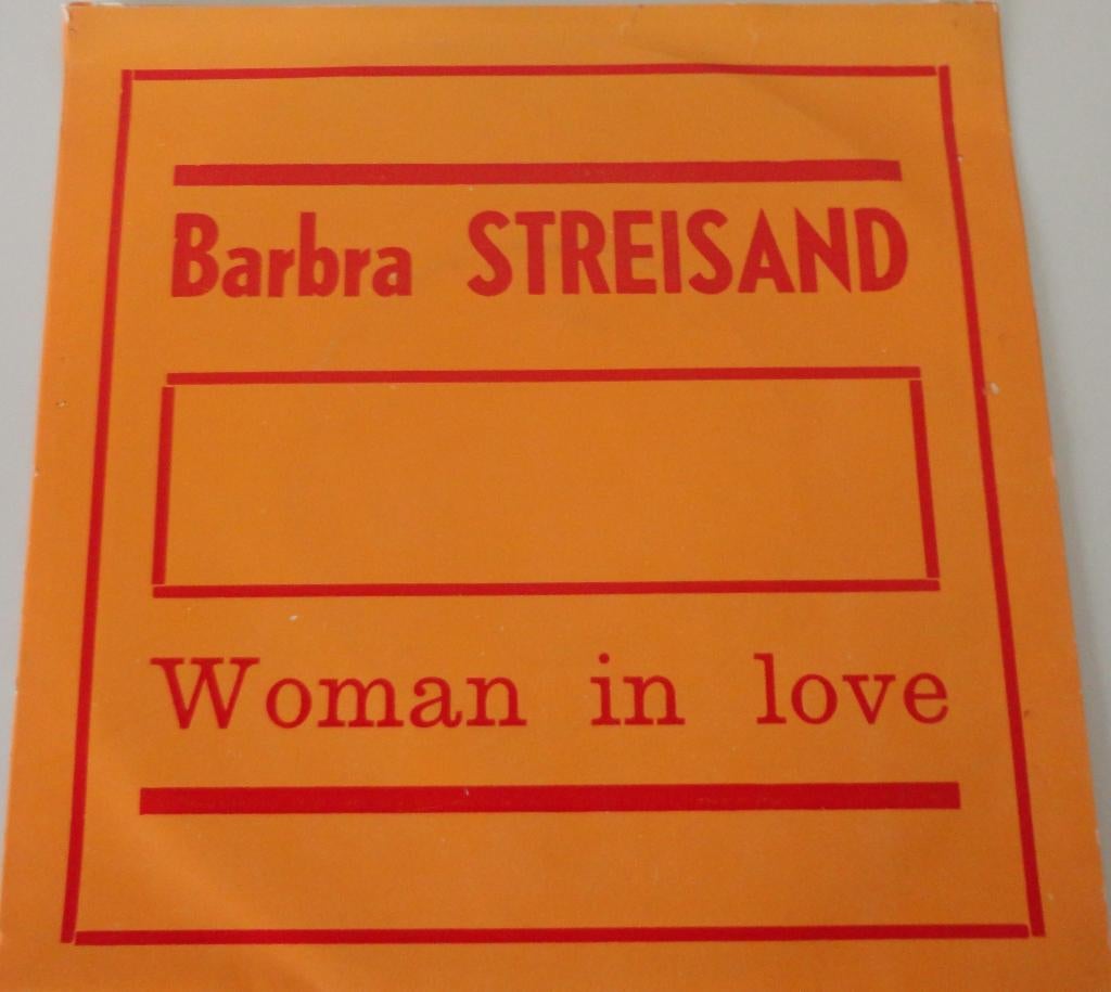 Barbara Streisand > Woman in love, Gebruikt, 7 inch, Single, Ophalen of Verzenden