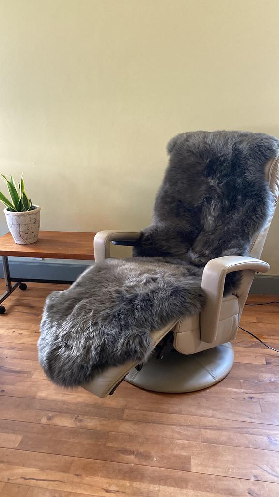 Schapenvacht voor een sta op stoel of relax fauteuil., Ophalen of Verzenden, Nieuw, Minder dan 75 cm, 50 tot 75 cm