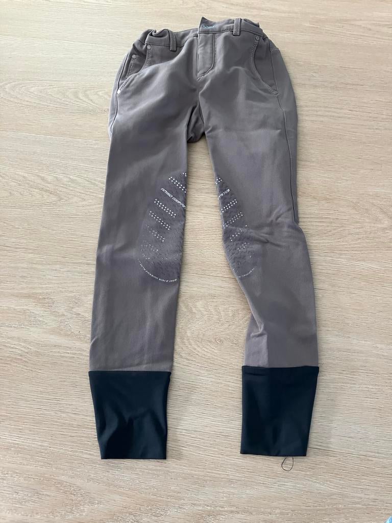 Paarden broek rijbroek animo - 9/10 jaar maat 128, Dieren en Toebehoren, Kinderen, Dressuur, Zo goed als nieuw, Onderkleding