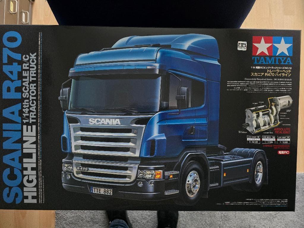 Tamiya Truck, Hobby en Vrije tijd, Modelbouw | Radiografisch | Auto's, Elektro, Schaal 1:14, Nieuw, Ophalen of Verzenden