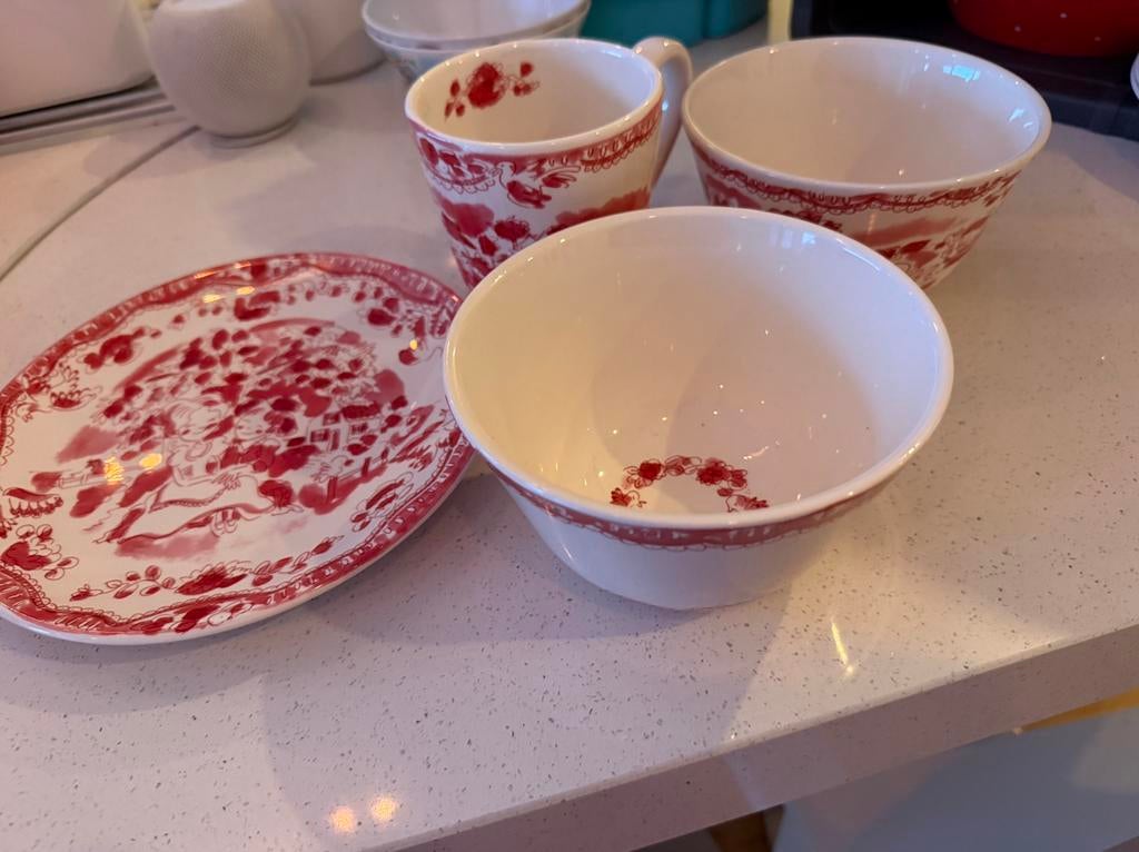 60 Bord, Kom en Beker van het merk Blond Amsterdam., Huis en Inrichting, Keuken | Servies, Blond Amsterdam, Ophalen of Verzenden