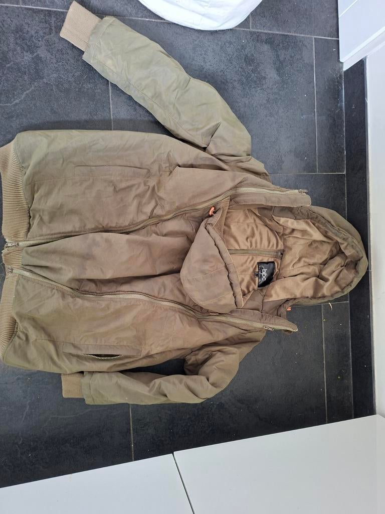 Bpc zwangerschapsjas/draagtas maat 44, Ophalen of Verzenden, Gedragen, Maat 42/44 (L), Groen