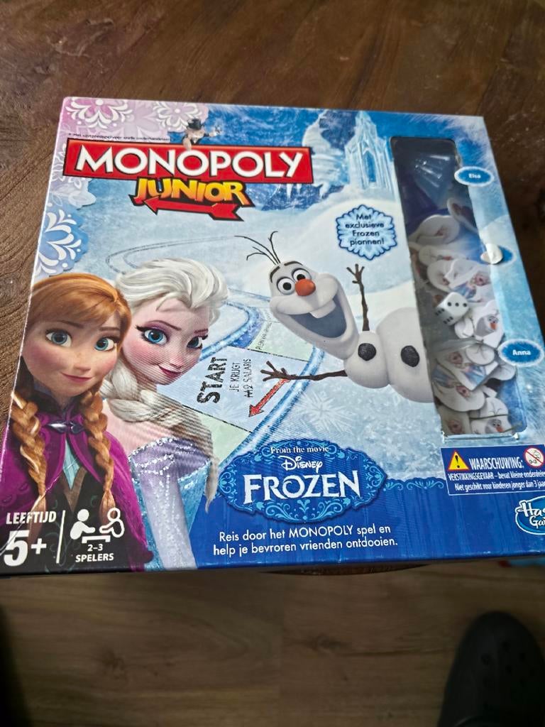 Monopoly frozen, Ophalen