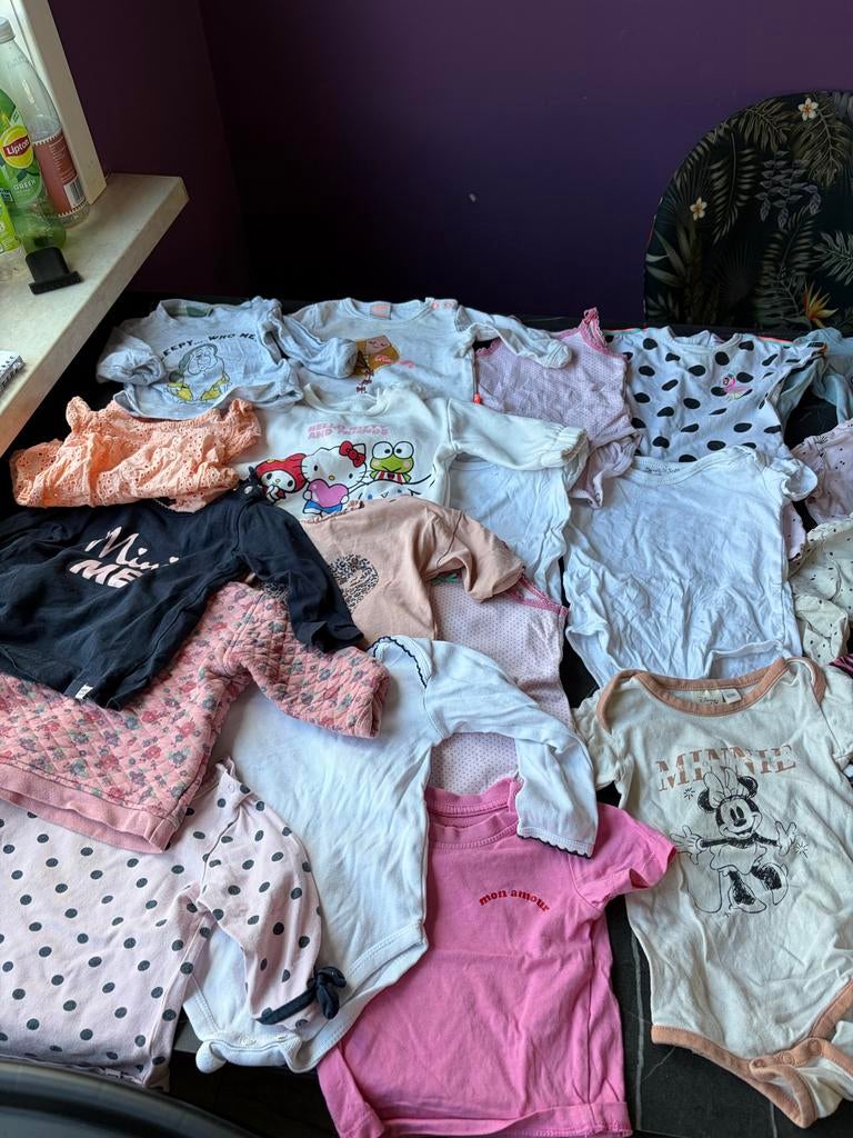 Babykleding pakket maat 62 68, Ophalen, Gebruikt, Overige maten