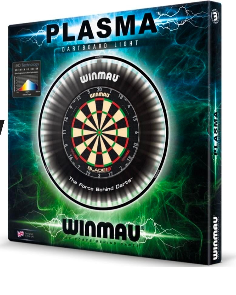 Winmau Plasma dartbord verlichting, Ophalen, Dartbord
