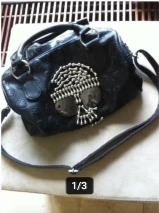 Dames tas zwart br 30 cm H25cm Ronghua, Ophalen of Verzenden, Zo goed als nieuw, Zwart, Overige merken