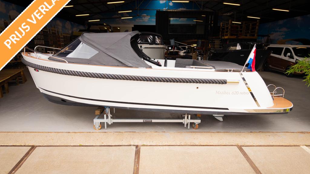 Maxima 620 Retro MC | 40PK Honda | Boegschroef (bj 2025), Nieuw, Polyester, Overige brandstoffen, 6 meter of meer