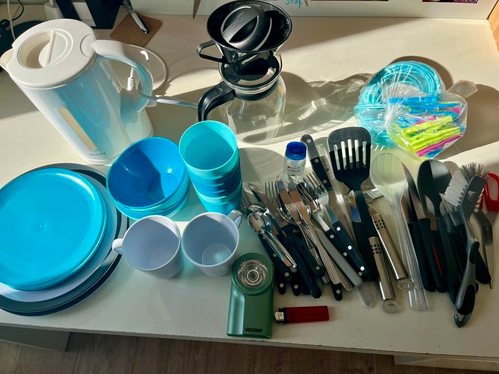 Kampeerset, Caravans en Kamperen, Ophalen of Verzenden, Gebruikt