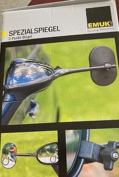 EMUK caravanspiegels, Ophalen, Zo goed als nieuw