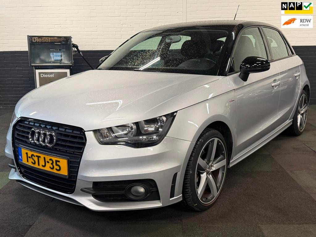 Audi A1 Sportback 1.2 TFSI Admired, Voorwielaandrijving, Euro 5, Zwart, 4 cilinders
