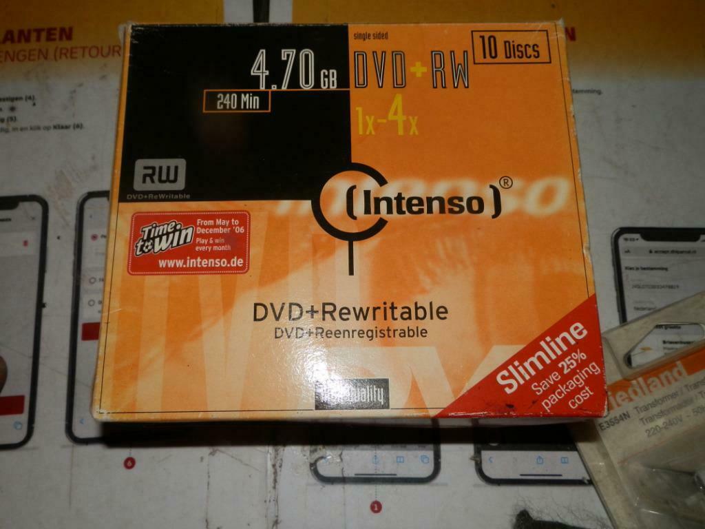 CD-RW cd recordable doosje, Ophalen of Verzenden, Nieuw, Herschrijfbaar