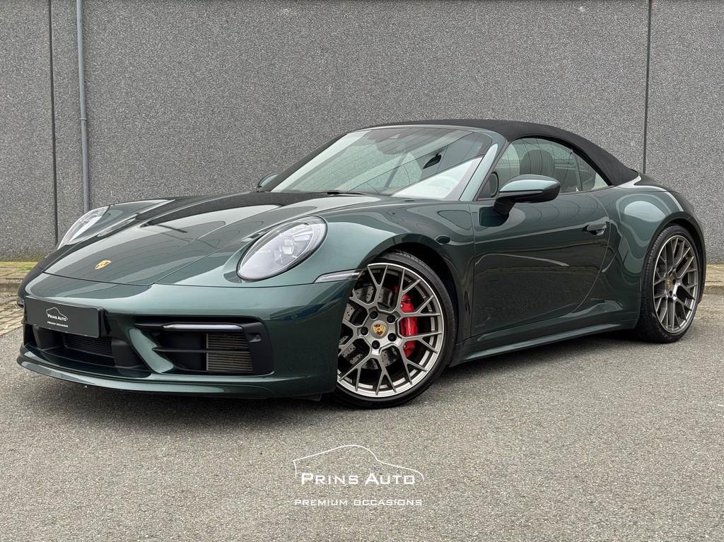 Porsche 911 Cabrio 992 3.0 Carrera S |PTS FOREST GREEN|LIFT|, 12 maanden, Achterwielaandrijving, Gebruikt, Euro 6