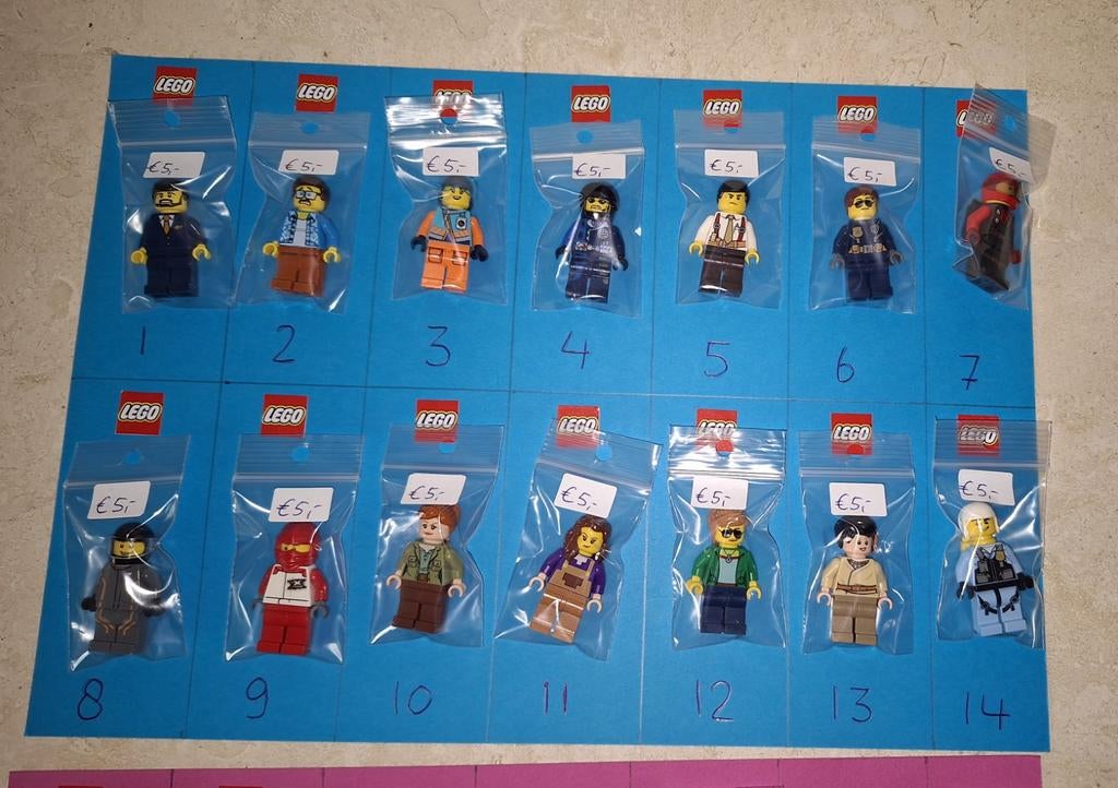 Lego originele minifiguren €5 per stuk, Verzamelen, Supermarktacties, Plus, Ophalen of Verzenden