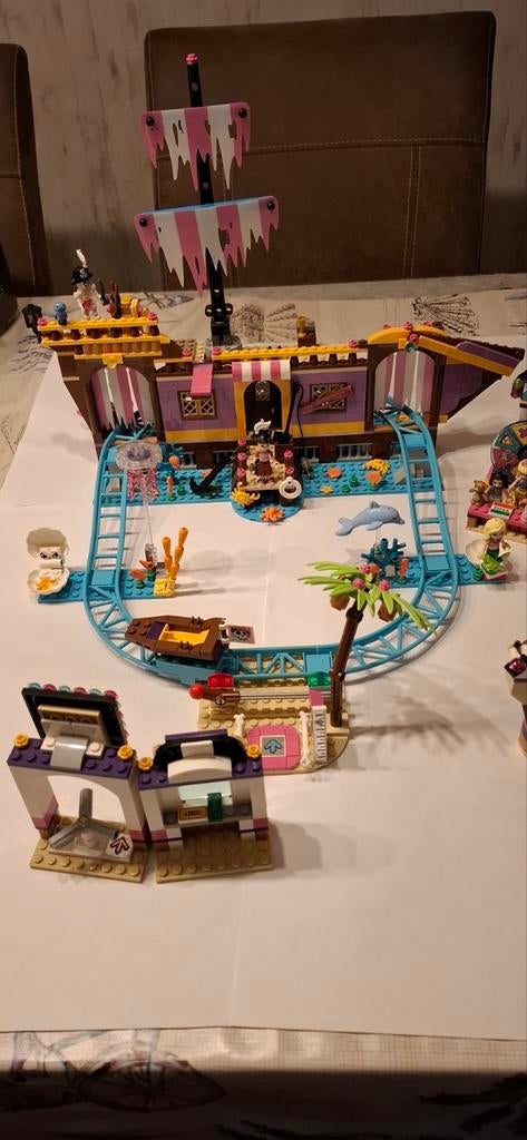 LEGO Friends 41375 Pretpark, Ophalen of Verzenden, Gebruikt, Complete set, Lego