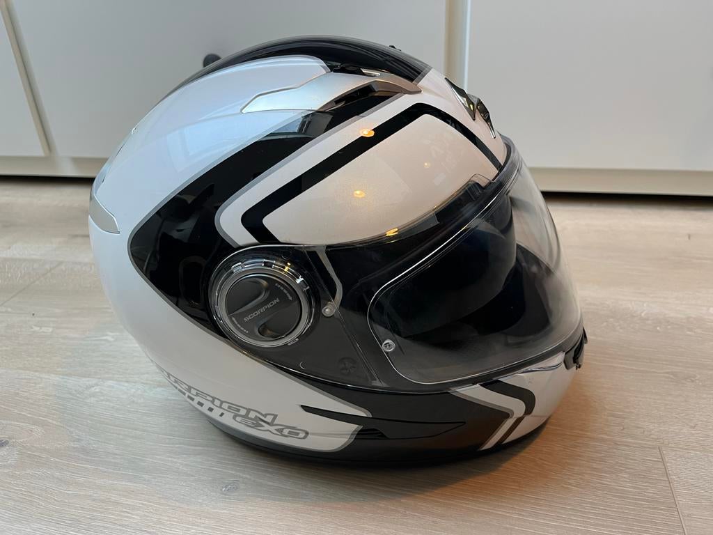 Scorpion Dames Motorhelm Wit Maat M, Motoren, Kleding | Motorhelmen, M, Integraalhelm, Dames, Tweedehands