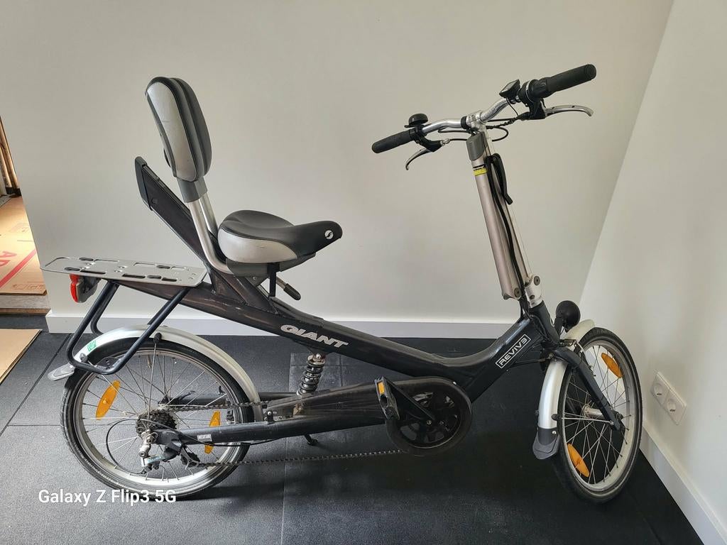 Giant Revive comfort fiets met rugsteun en fietscomputer, Ophalen of Verzenden, Gebruikt, Giant