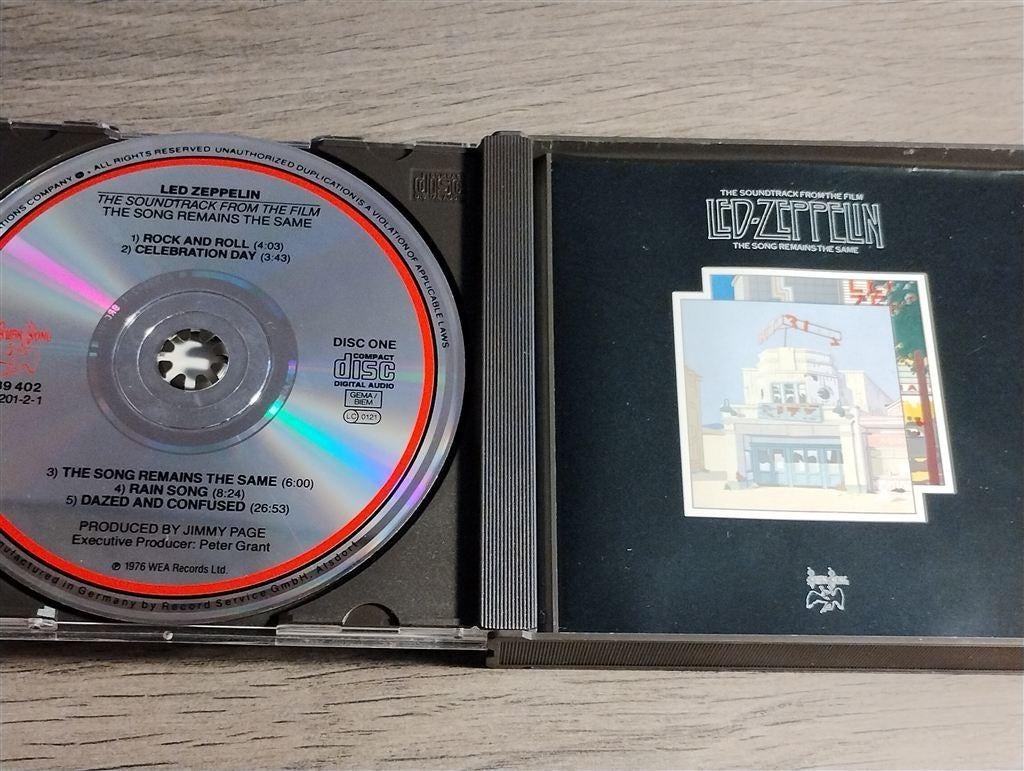Led Zeppelin ‎– The Song Remains The Same [2 CD], Ophalen of Verzenden, Zo goed als nieuw, Poprock