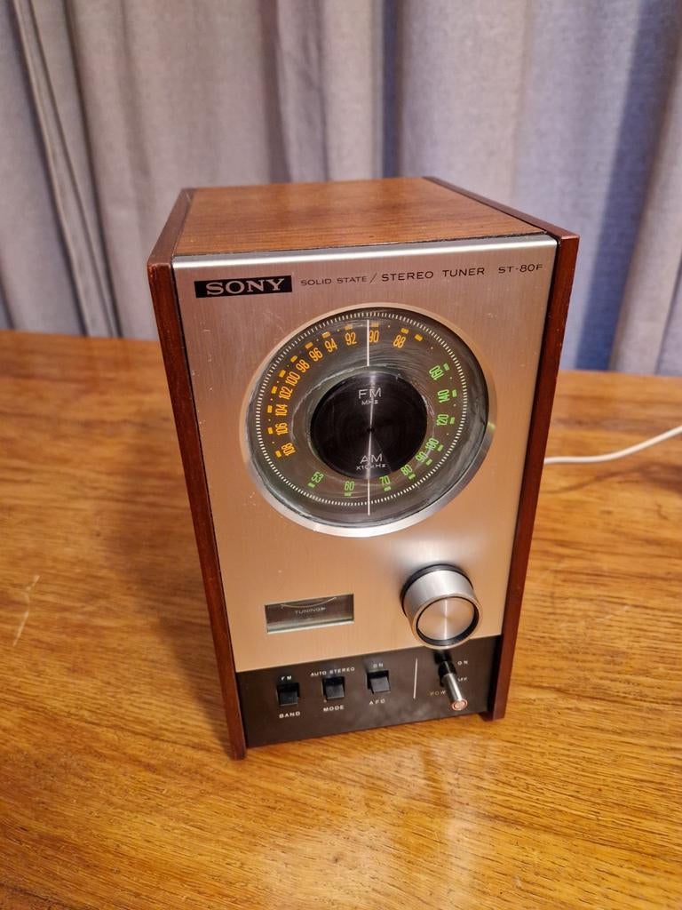 Sony ST-80F tuner, Sony, Ophalen of Verzenden, Zo goed als nieuw, Sony