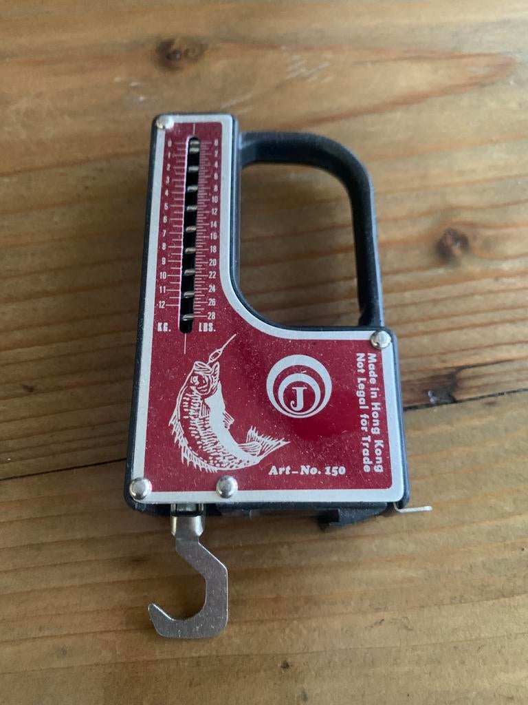 Weegschaal vis en meetlint, Ophalen of Verzenden, Zo goed als nieuw, Overige typen