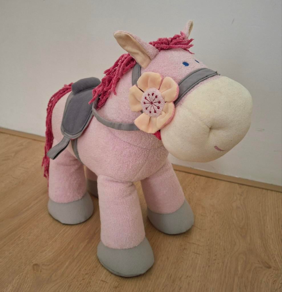 Knuffel paard Paulina van Haba, 35 cm, Ophalen of Verzenden, Zo goed als nieuw, Paard