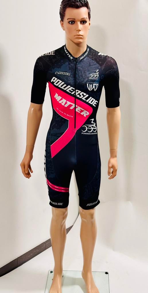 Skeelerkleding skeelerpak snelpak speedsuit maat M Hunter, Ophalen of Verzenden, Zo goed als nieuw