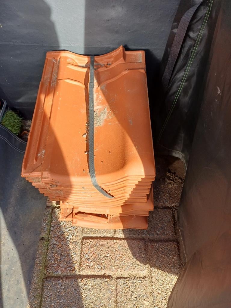 Gratis 12 nieuwe dakpannen, Ophalen