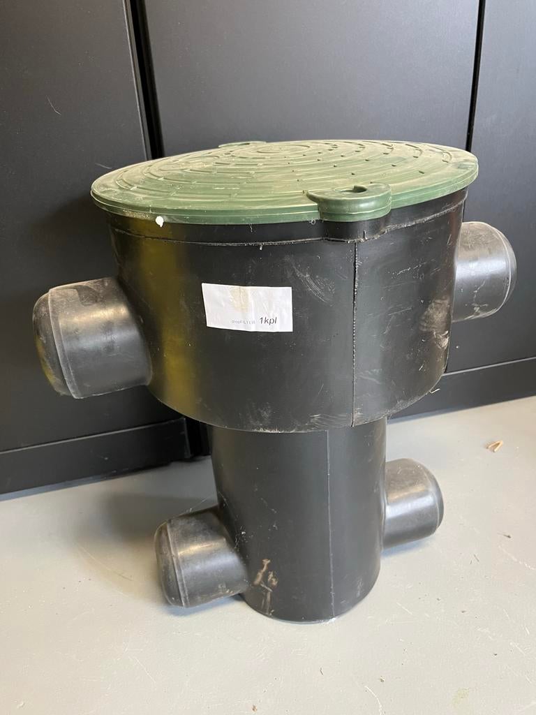 Zandvanger voor regenwaterafvoer, Ophalen, Afvoer, Pvc, Nieuw